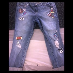 Torrid Limited edition Disney Vintage Jeans